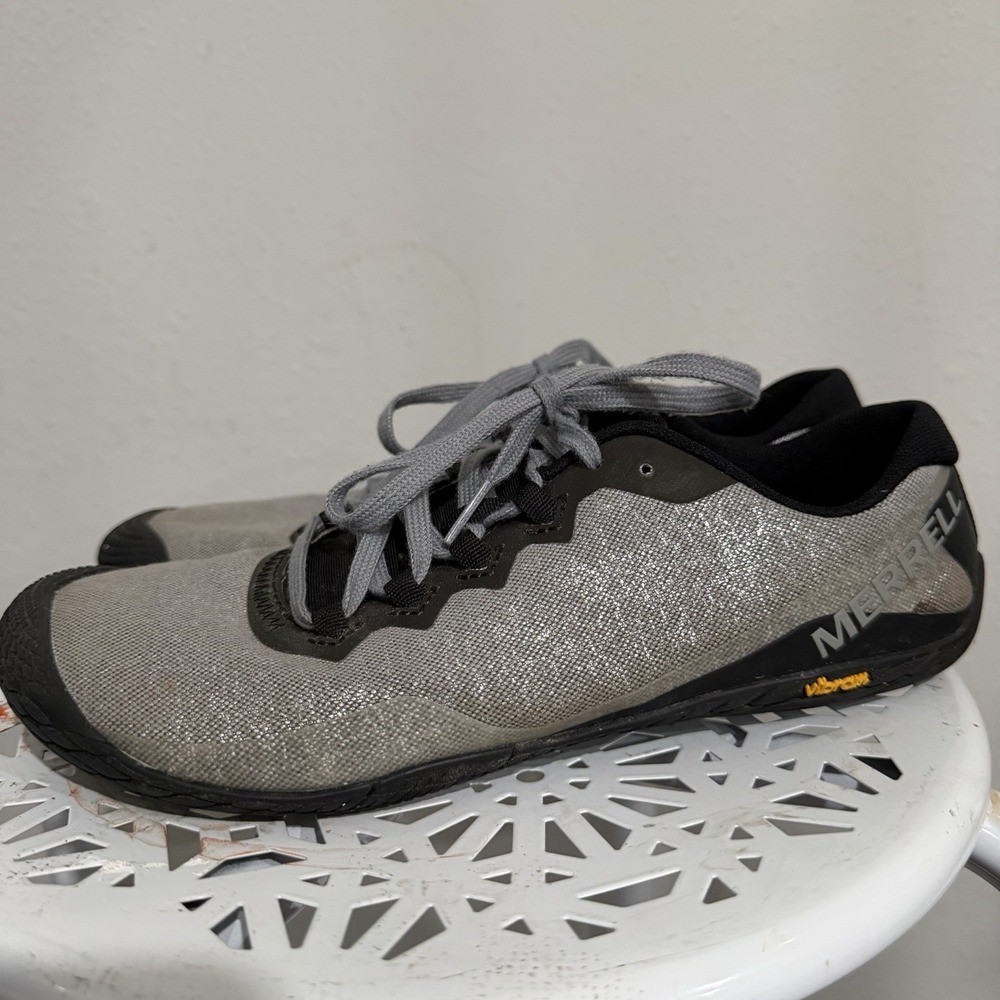 Merrell Shoes Womens 9 Grey Glove 4 Barefoot Minimalist Sneaker Vibram